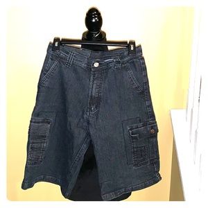 Boy’s Jean Cargo Shorts